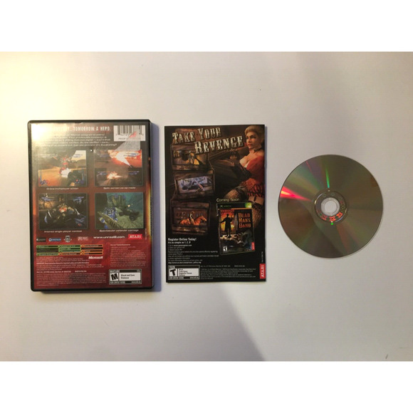 Unreal II The Awakening (Microsoft Xbox Original, 2004) Atari - CIB Complete - Picture 2 of 4